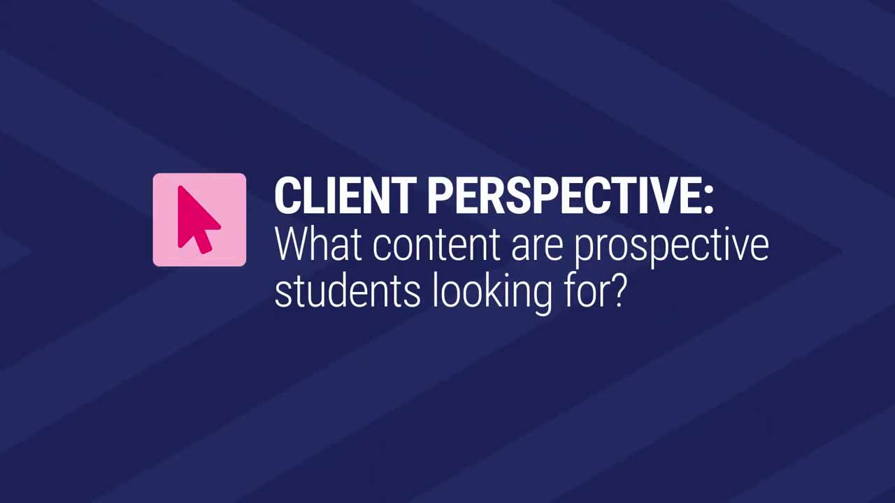 Card image for "46 - Client Perspective: What Content"