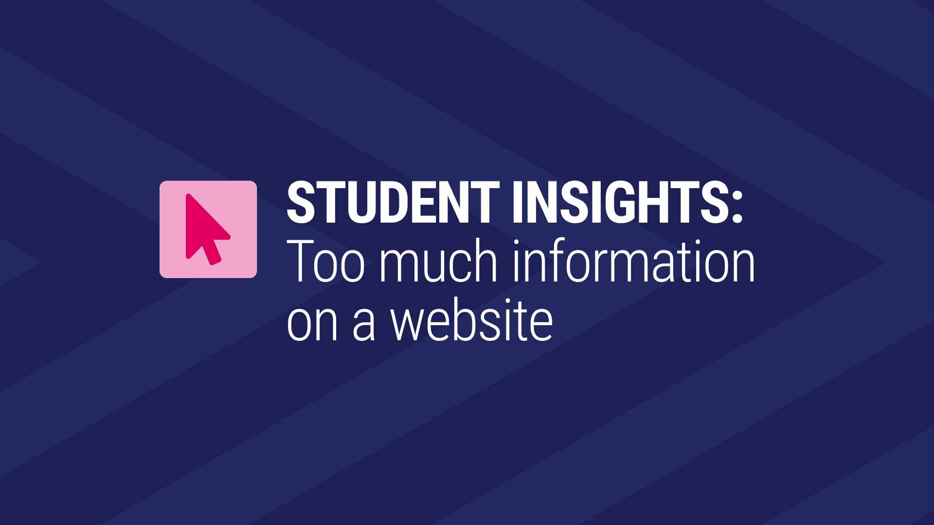 Card image for "48 - Student Insights: Too Much Info is Overwhelming"